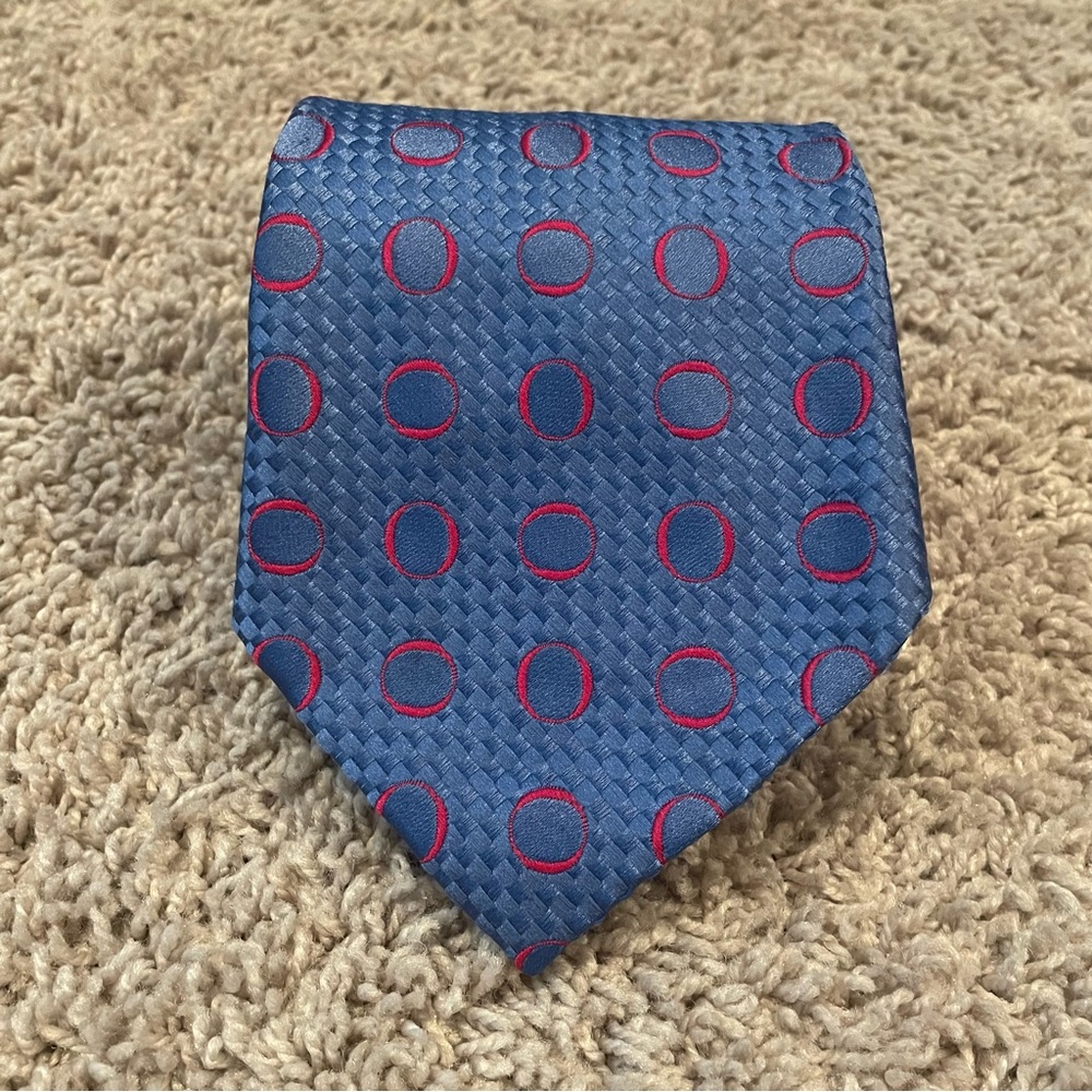 B&b Larry’s Tie fifth Avenue  blue vtg